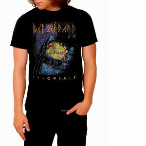 Def Lepparad Pyromania Logo UK metal rock Official T-Shirt XXL 2XL NWT